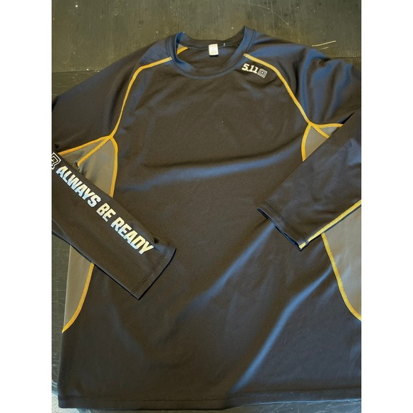 5.11 Tactical Long Sleeve Shirt Mens Baselayer Athletic Top Always Be Ready - Picture 1 of 6